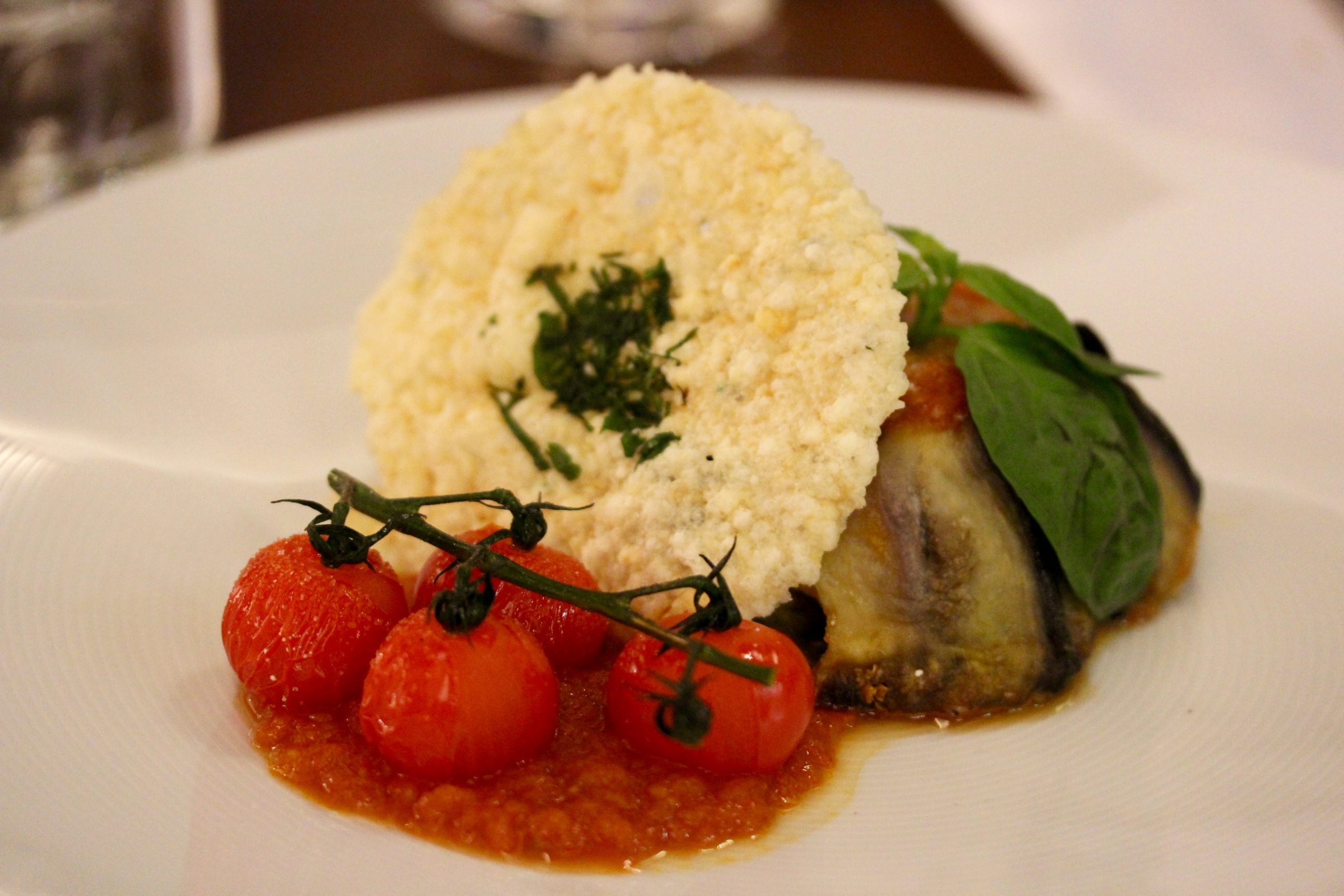 Timballo di melanzane