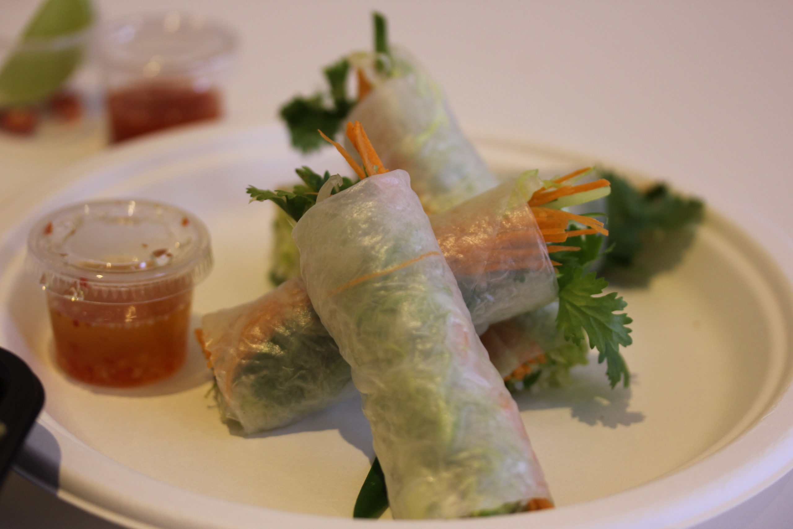 rice paper rolls